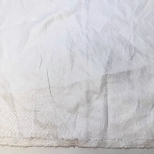 Calculus - Polyester Blend Woven - White - 2.8M Bundle - True Deadstock fabric Fabric by private - Sustainable Textile | FABCYCLE