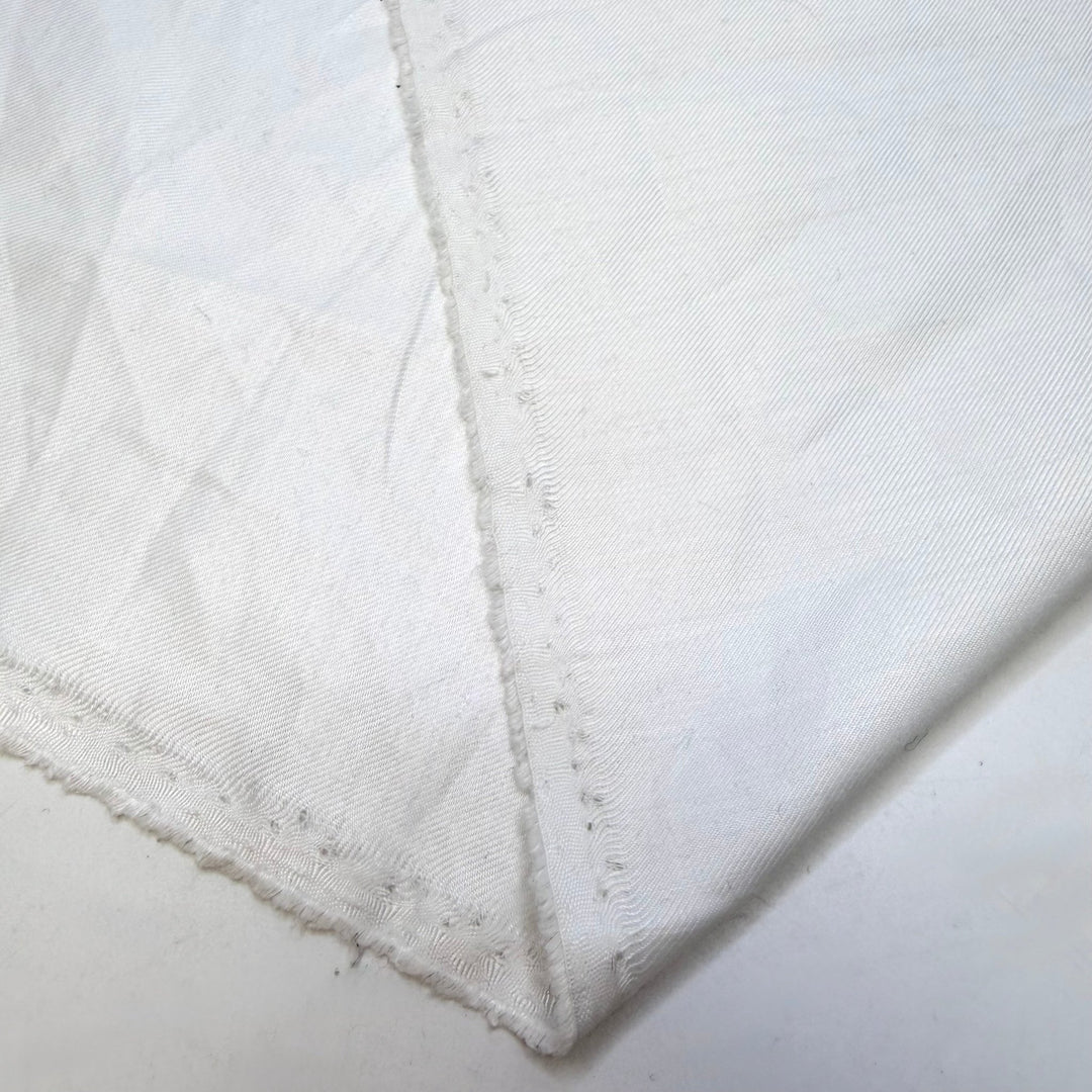 Calculus - Polyester Blend Woven - White - 2.8M Bundle - True Deadstock fabric Fabric by private - Sustainable Textile | FABCYCLE