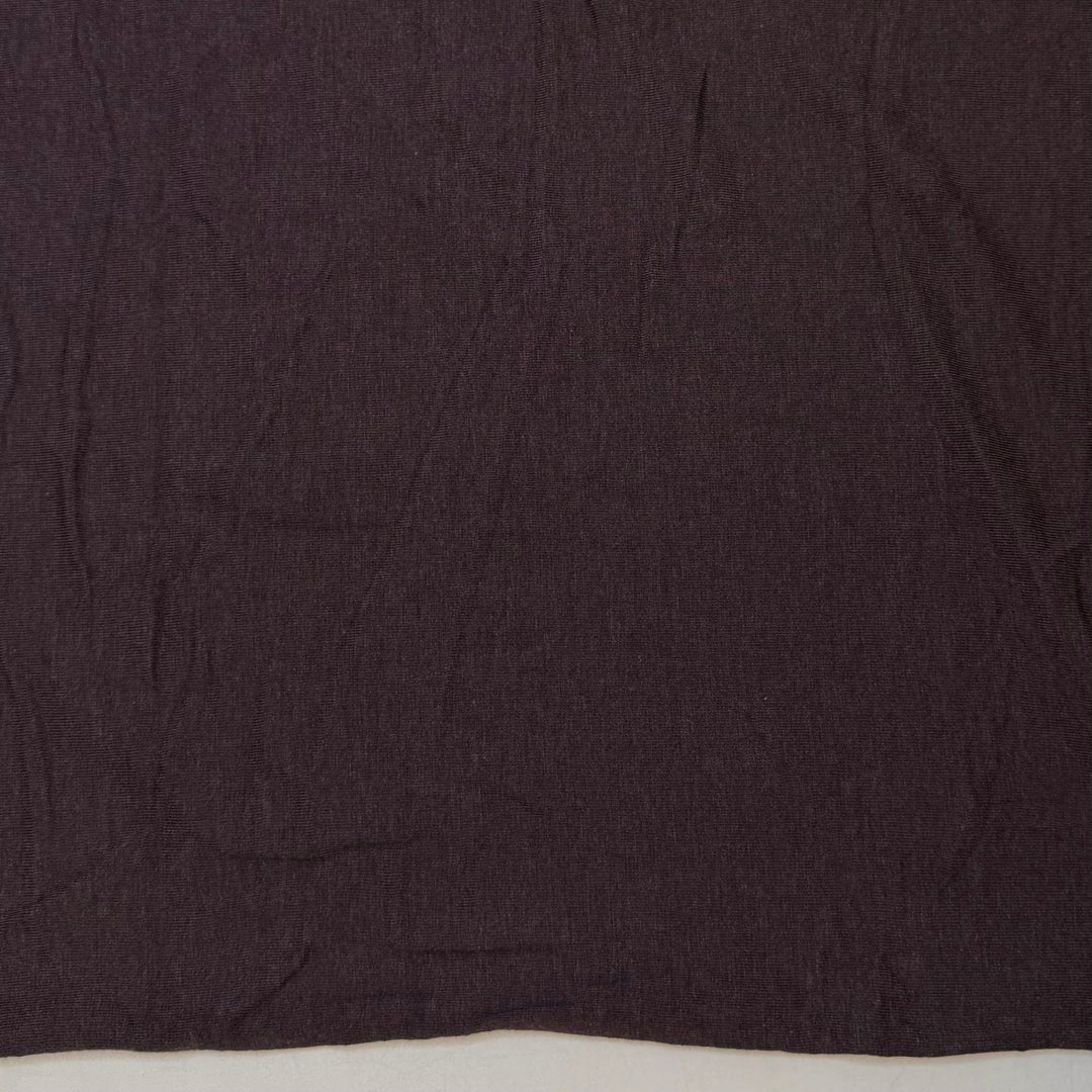 Calla - Jersey Bamboo Blend Knit - Dark Brown - 2.2M Bundle - True Deadstock fabric Fabric by private - Sustainable Textile | FABCYCLE