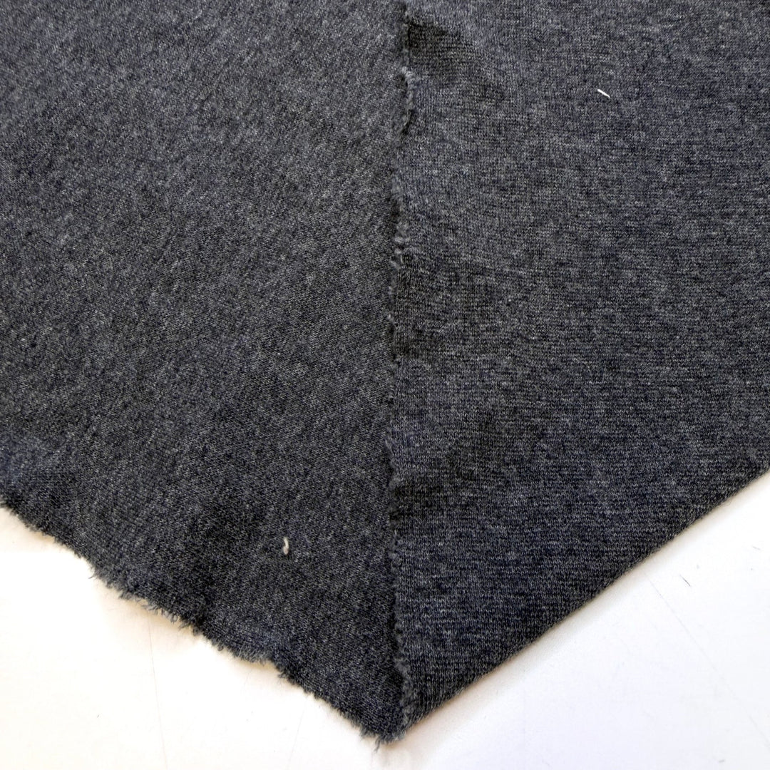 Camp Chef - Rib Knit Natural Blend Knit - Dark Grey - 3.7M Bundle - True Deadstock fabric Fabric by private - Sustainable Textile | FABCYCLE