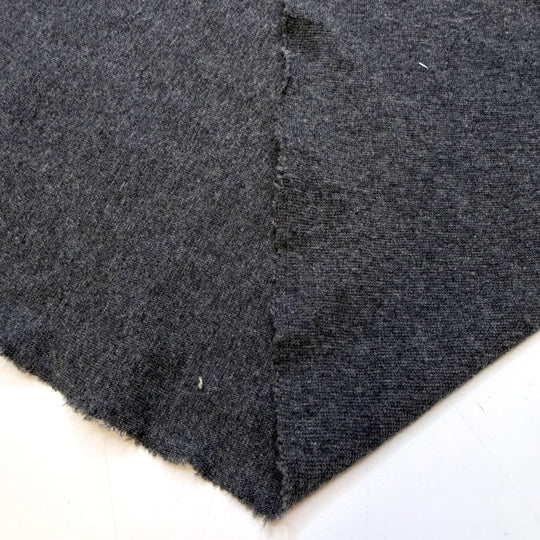 Camp Chef - Rib Knit Natural Blend Knit - Dark Grey - 3.7M Bundle - True Deadstock fabric Fabric by private - Sustainable Textile | FABCYCLE