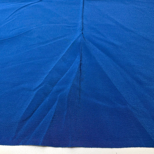 Camping Along The River - Crepe Silk Woven - Blue - 4.75M Bundle - True Deadstock fabric Fabric by private - Sustainable Textile | FABCYCLE