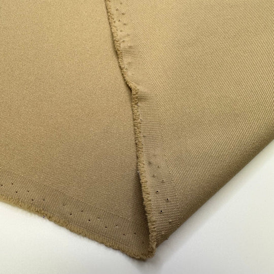 Cannes Film Festival - Polyester Blend Woven - Beige - 1.65M Bundle - True Deadstock fabric Fabric by private - Sustainable Textile | FABCYCLE