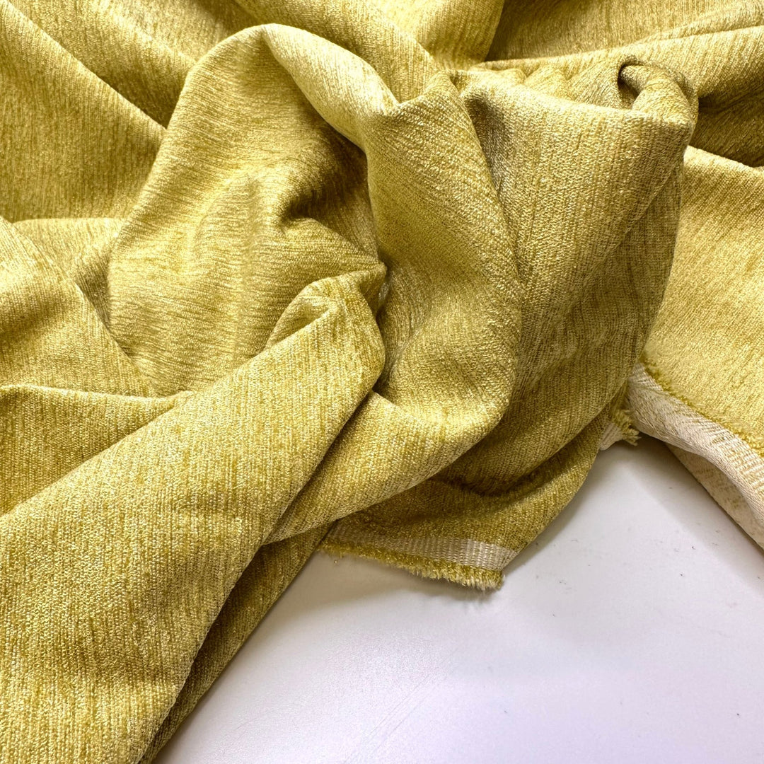 Cans Of Food From The 60s - Polyester Blend Woven - Light Green - 3M Bundle - True Deadstock fabric Fabric by private - Sustainable Textile | FABCYCLE