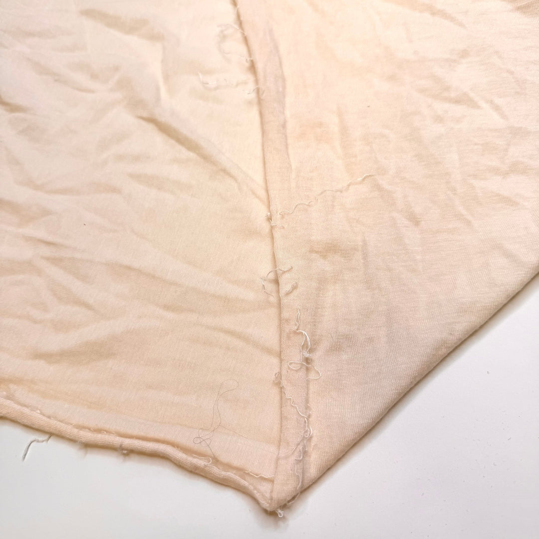 Cant Wait Till Next Year - Soy Blend Knit - Cream - 2M Bundle - True Deadstock fabric Fabric by private - Sustainable Textile | FABCYCLE