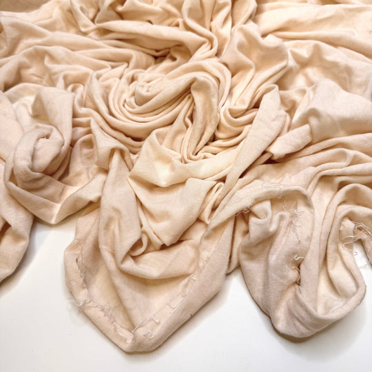 Cant Wait Till Next Year - Soy Blend Knit - Cream - 2M Bundle - True Deadstock fabric Fabric by private - Sustainable Textile | FABCYCLE