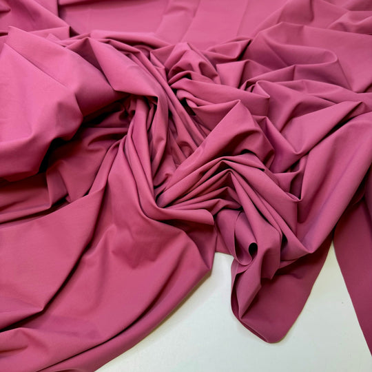Caterpillars Into Butterflies - Water Resistant Tricot Spandex/Recycled Nylon Knit - Pink - 3M Bundle - True Deadstock fabric Fabric by private - Sustainable Textile | FABCYCLE