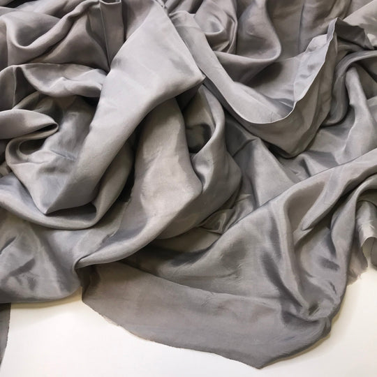 CDs - Poly/Cotton Woven - Light Grey - 2.4M Bundle - True Deadstock fabric Fabric by private - Sustainable Textile | FABCYCLE