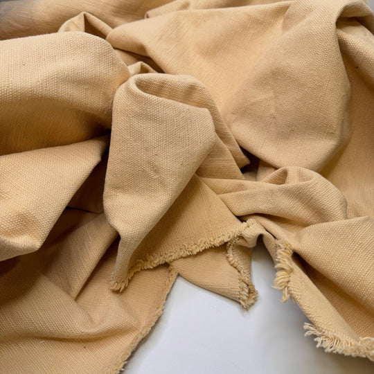 Challah - Cotton Woven - Light Beige - 3.7M Bundle - True Deadstock fabric Fabric by private - Sustainable Textile | FABCYCLE