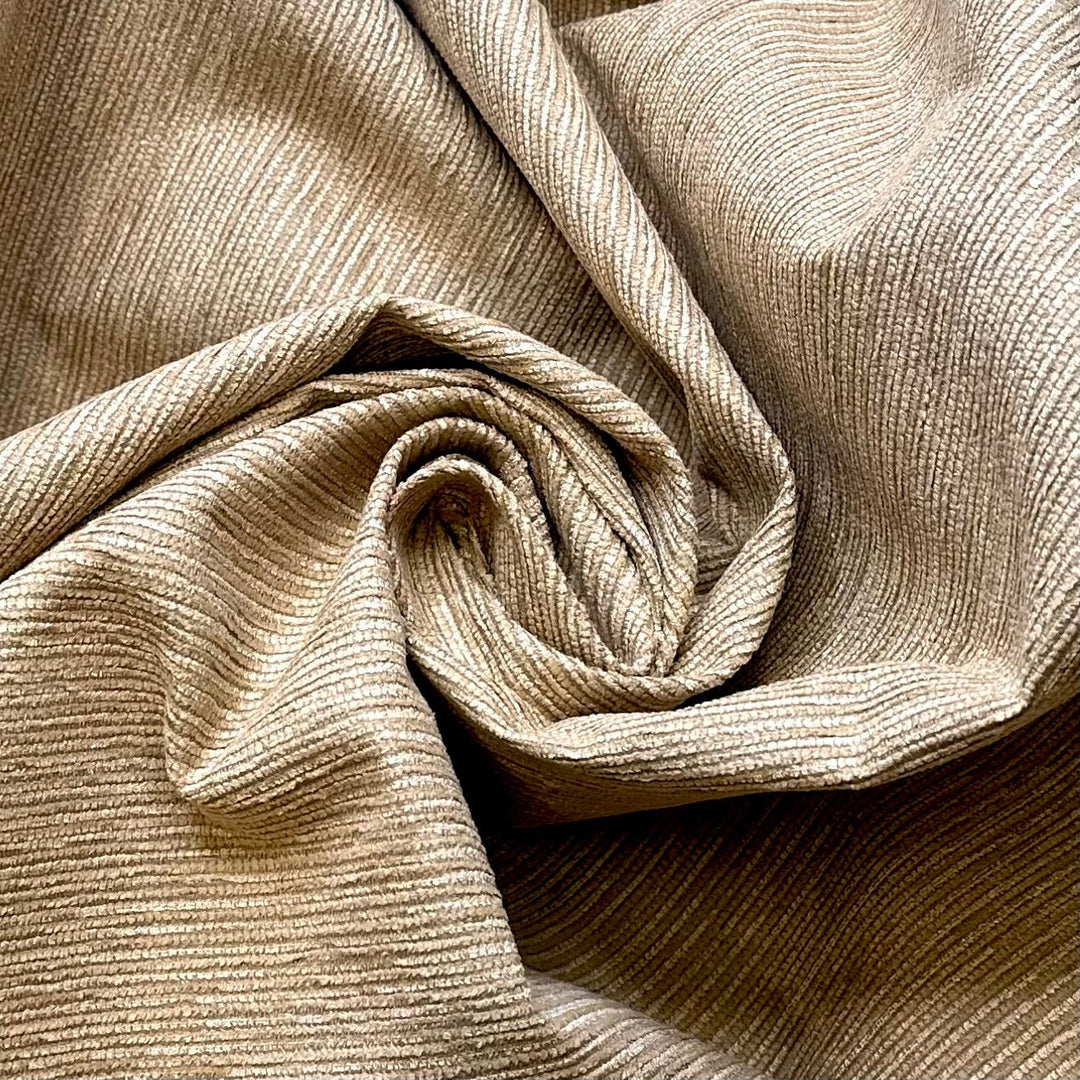 Champagne Chandelier - Polyester Blend Woven - Beige - Bundles - True Deadstock fabric Fabric by private - Sustainable Textile | FABCYCLE