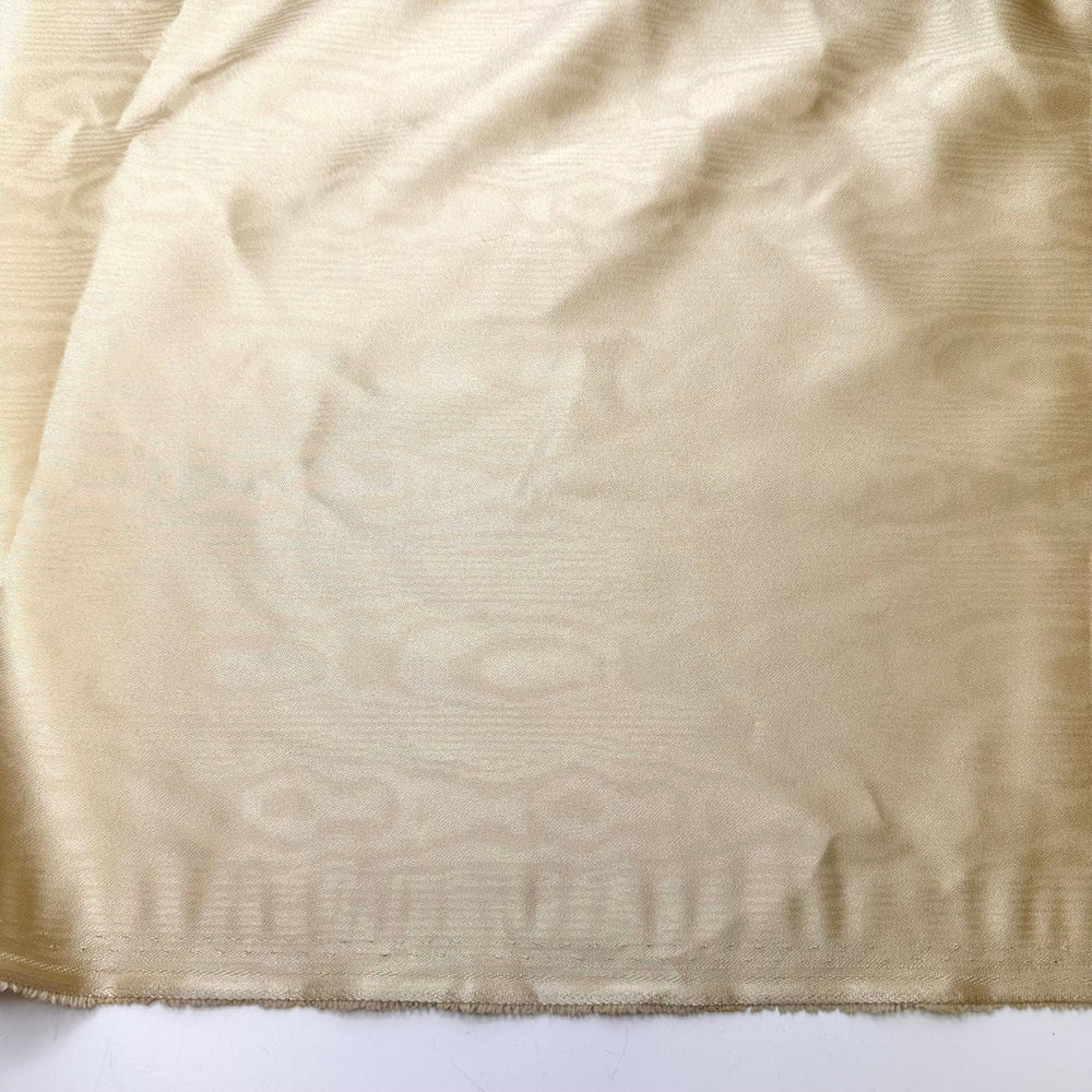 Champagne Goals - Sateen Poly Woven - Champagne Moire - 2M Bundle - True Deadstock fabric Fabric by private - Sustainable Textile | FABCYCLE