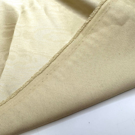 Champagne Goals - Sateen Poly Woven - Champagne Moire - 2M Bundle - True Deadstock fabric Fabric by private - Sustainable Textile | FABCYCLE