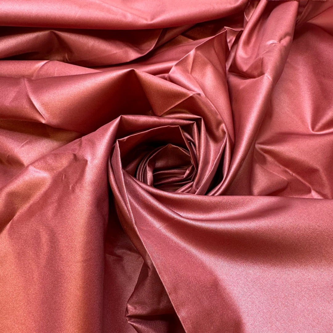 Chapped Lips - Nylon Blend Woven - Red - 1.5M Bundle - True Deadstock fabric Fabric by private - Sustainable Textile | FABCYCLE