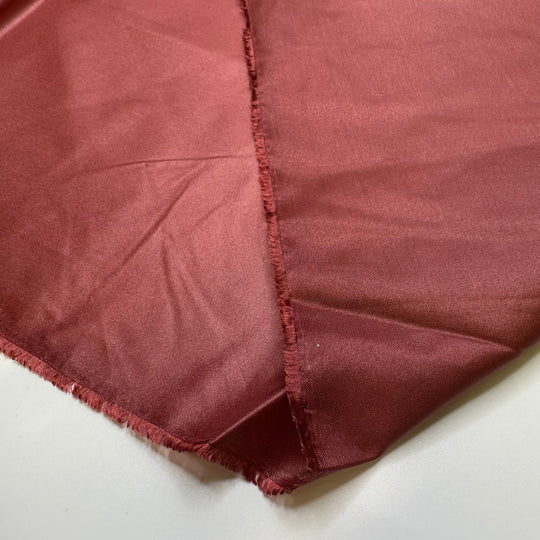 Chapped Lips - Nylon Blend Woven - Red - 1.5M Bundle - True Deadstock fabric Fabric by private - Sustainable Textile | FABCYCLE