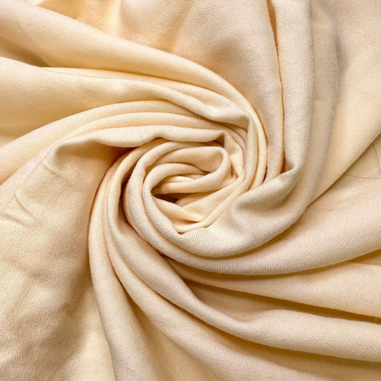 Checking The Itinerary - Wool Woven - Dark Cream - 1.4M Bundle - True Deadstock fabric Fabric by private - Sustainable Textile | FABCYCLE