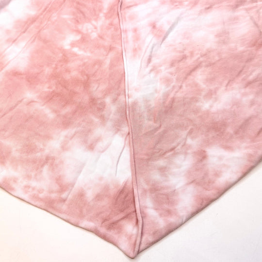 Cherry Blossom Petals - Jersey Bamboo Knit - White/Pink Tie Dye - 3M Bundle - True Deadstock fabric Fabric by private - Sustainable Textile | FABCYCLE