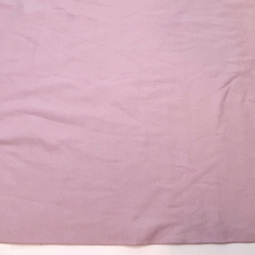 Cherry Blossom - Tubular Rib Knit Cotton Blend Knit - Pale Pink - 1.5M Bundle - True Deadstock fabric Fabric by private - Sustainable Textile | FABCYCLE