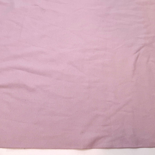 Cherry Blossom - Tubular Rib Knit Cotton Blend Knit - Pale Pink - 1.5M Bundle - True Deadstock fabric Fabric by private - Sustainable Textile | FABCYCLE