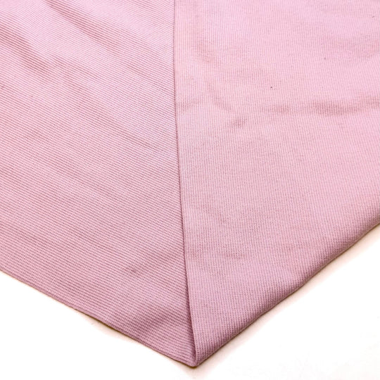Cherry Blossom - Tubular Rib Knit Cotton Blend Knit - Pale Pink - 1.5M Bundle - True Deadstock fabric Fabric by private - Sustainable Textile | FABCYCLE