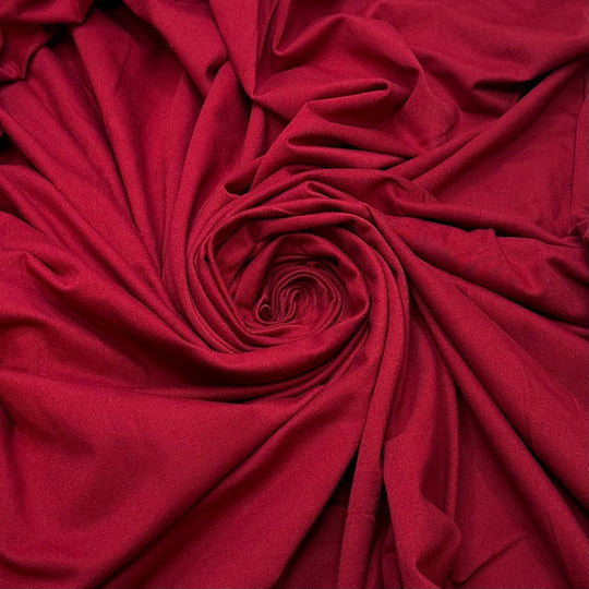 Cherry Tree - Jersey Natural Blend Knit - Light Burgundy - 1.75M Bundle - True Deadstock fabric Fabric by private - Sustainable Textile | FABCYCLE