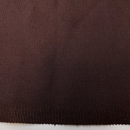 Chocolate Dipped Soft Serve - Twill Weave Wool Woven - Dark Brown - 2.8M Bundle - True Deadstock fabric Fabric by private - Sustainable Textile | FABCYCLE