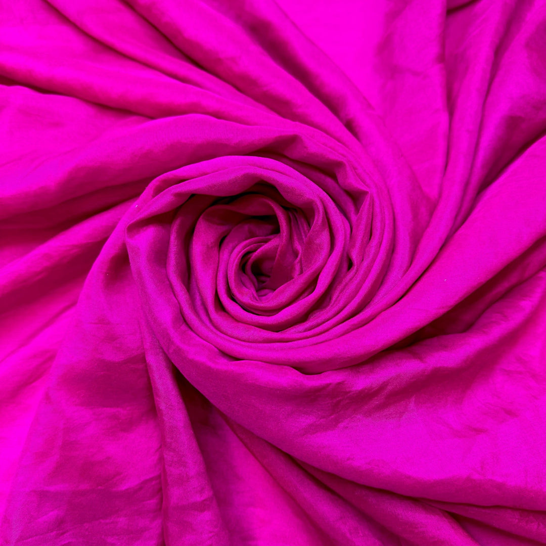 Chosen Family - Silk Woven - Pink - 3M Bundle - True Deadstock fabric Fabric by private - Sustainable Textile | FABCYCLE