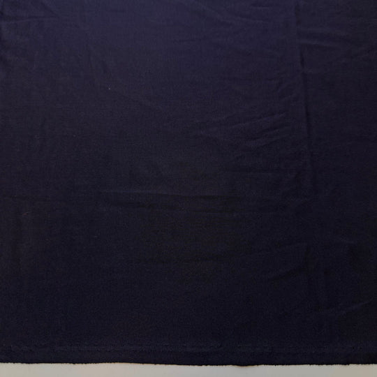 Christmas Carp - Polyester Blend Knit - Navy - 2M Bundle - True Deadstock fabric Fabric by private - Sustainable Textile | FABCYCLE