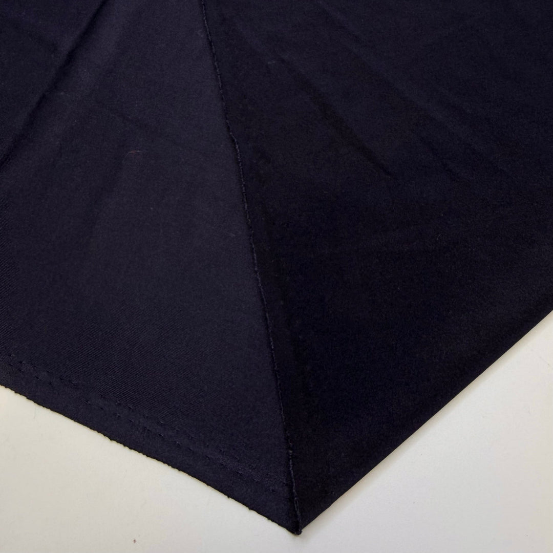 Christmas Carp - Polyester Blend Knit - Navy - 2M Bundle - True Deadstock fabric Fabric by private - Sustainable Textile | FABCYCLE