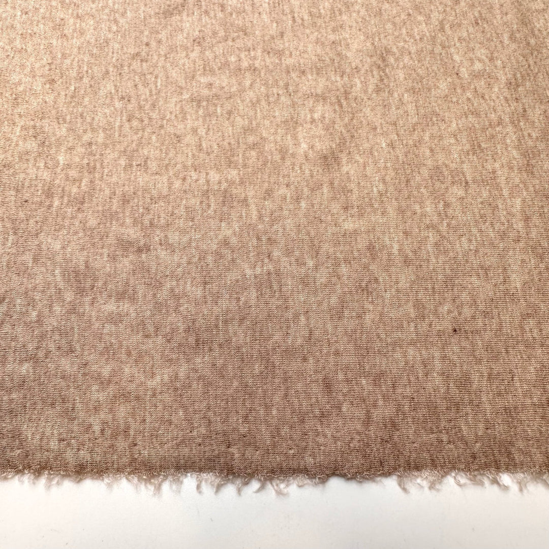 Christmas Cookie Exchange - Jersey Bamboo Blend Knit - Light Beige - 1.25M Bundle - True Deadstock fabric Fabric by private - Sustainable Textile | FABCYCLE