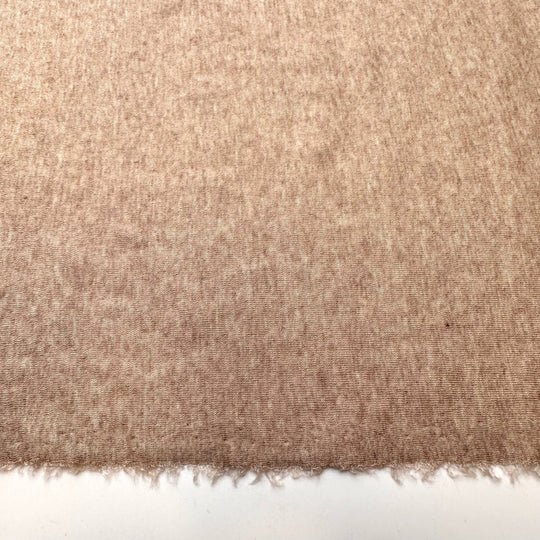 Christmas Cookie Exchange - Jersey Bamboo Blend Knit - Light Beige - 1.25M Bundle - True Deadstock fabric Fabric by private - Sustainable Textile | FABCYCLE