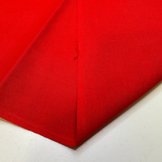 Christmas Crafts - Cotton Blend Woven - Red - 1.85M Bundle - True Deadstock fabric Fabric by private - Sustainable Textile | FABCYCLE