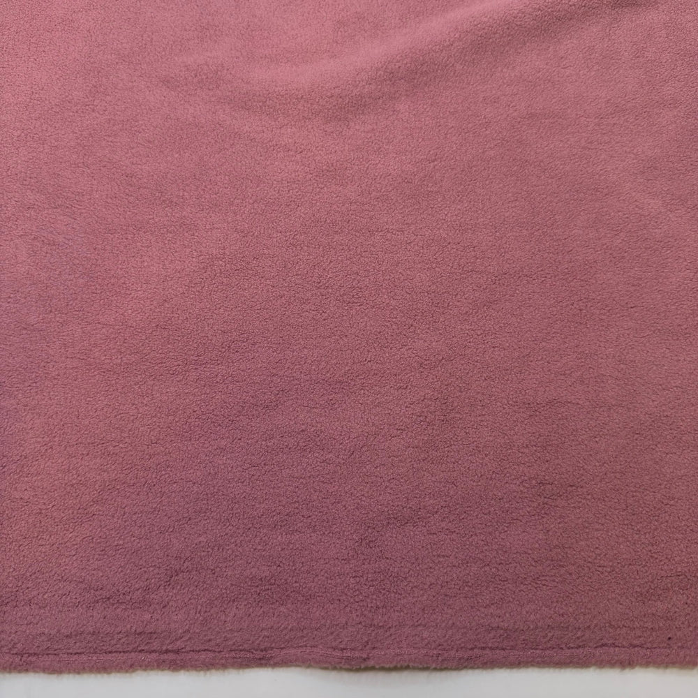 Christmas Ham - Fleece Polyester Blend Knit - Dark Pink - 1.4M Bundle - True Deadstock fabric Fabric by private - Sustainable Textile | FABCYCLE