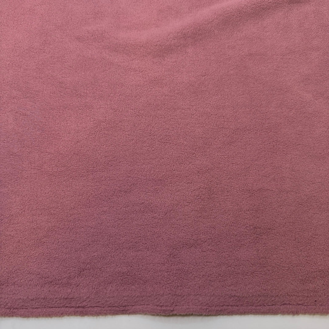Christmas Ham - Fleece Polyester Blend Knit - Dark Pink - 1.4M Bundle - True Deadstock fabric Fabric by private - Sustainable Textile | FABCYCLE
