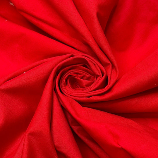 Christmas Napkins - Cotton Woven - Red - 3.45M Bundle - True Deadstock fabric Fabric by private - Sustainable Textile | FABCYCLE