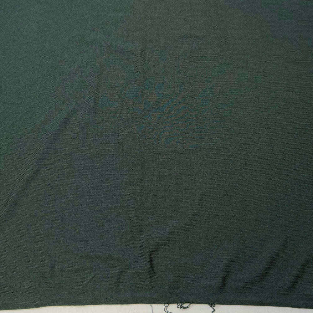 Chrysanthemum - Jersey Bamboo Blend Knit - Dark Green - 2.1M Bundle - True Deadstock fabric Fabric by private - Sustainable Textile | FABCYCLE