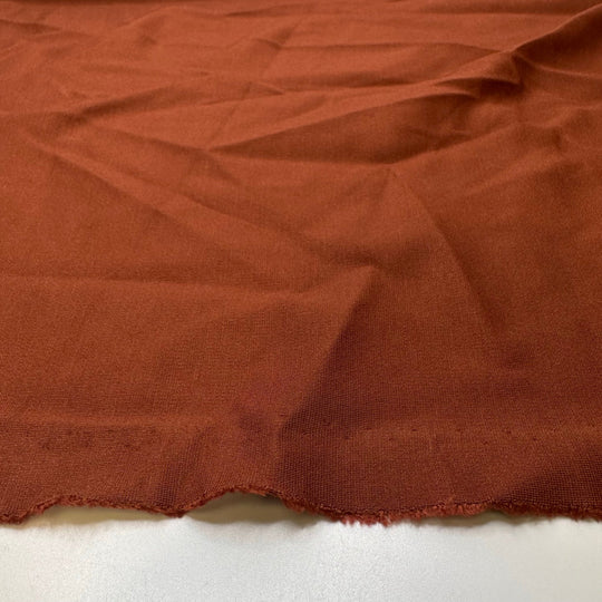 Cinnamon - Ponte Polyester Blend Knit - Dark Orange - Bundles - True Deadstock fabric Fabric by private - Sustainable Textile | FABCYCLE