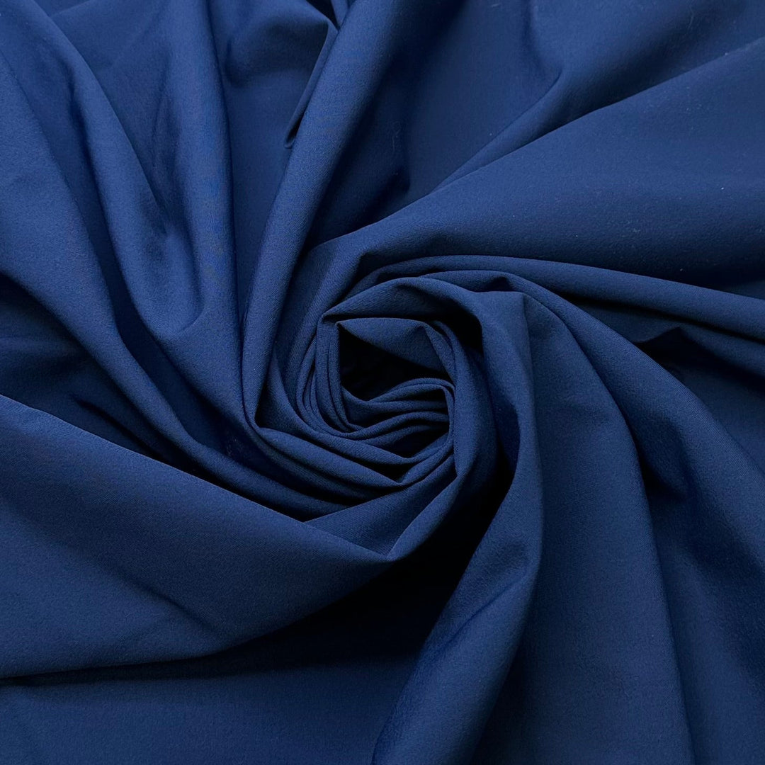 Cityslicker - Water Resistant Poly/Nylon Woven - Dark Blue - 2M Bundle - True Deadstock fabric Fabric by private - Sustainable Textile | FABCYCLE