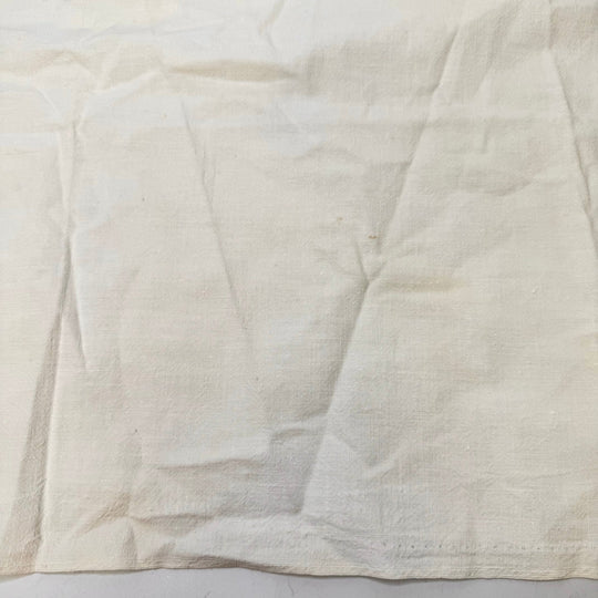Clamshell Clutch - Cotton Woven - White - 0.95M Bundle - True Deadstock fabric Fabric by private - Sustainable Textile | FABCYCLE