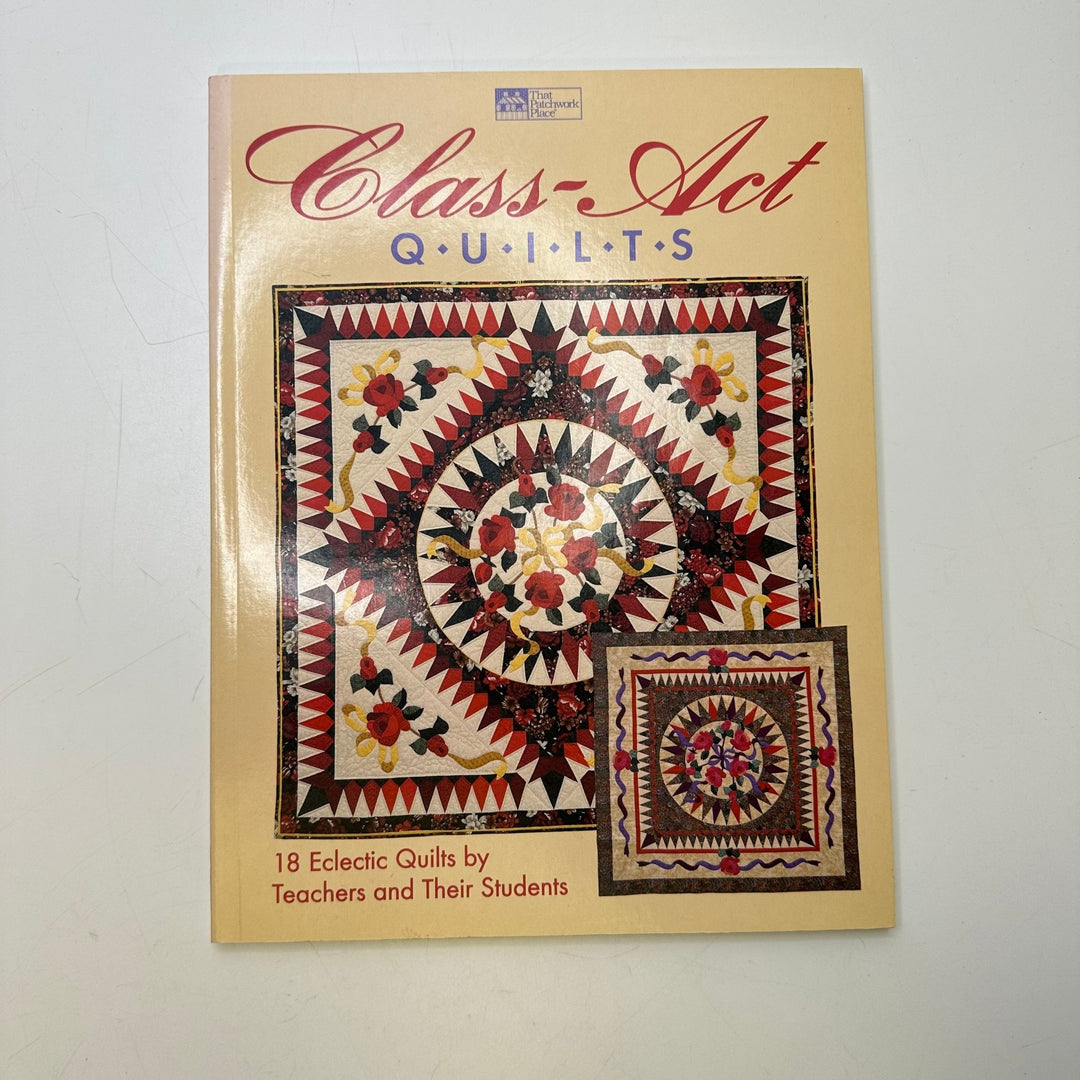 Class Act Quilts By Ursula Reikes 1996 Books - Cream Multi - Individual - True Deadstock supplies Fabric by private - Sustainable Textile | FABCYCLE