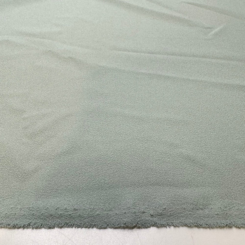 Clean And Clear - Crepe Polyester Blend Woven - Light Mint Green - Bundles - True Deadstock fabric Fabric by private - Sustainable Textile | FABCYCLE