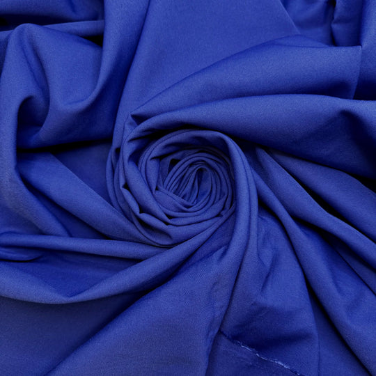 Cleaning Once In A Blue Moon - Canvas Poly Woven - Dark Blue - 1.3M Bundle - True Deadstock fabric Fabric by private - Sustainable Textile | FABCYCLE