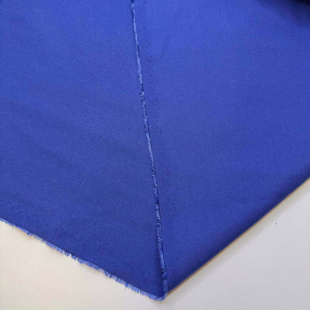Cleaning Once In A Blue Moon - Canvas Poly Woven - Dark Blue - 1.3M Bundle - True Deadstock fabric Fabric by private - Sustainable Textile | FABCYCLE