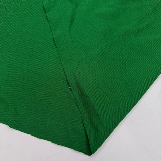 Cleaning The Pool - Rib Knit Polyester Blend Knit - Green - 1M Bundle - True Deadstock fabric Fabric by private - Sustainable Textile | FABCYCLE