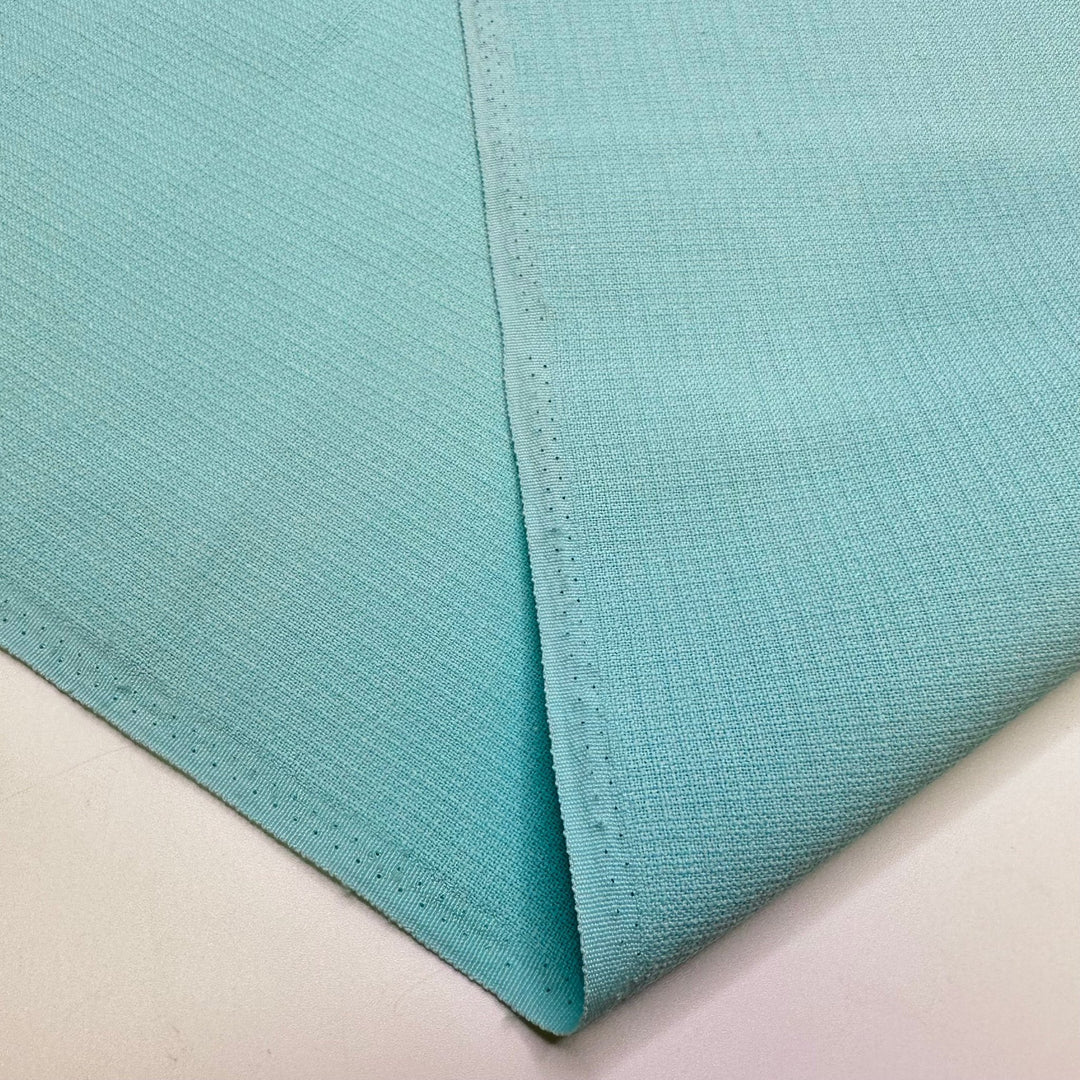 Clear The Air - Polyester Blend Woven - Light Blue - 0.8M Bundle - True Deadstock fabric Fabric by private - Sustainable Textile | FABCYCLE