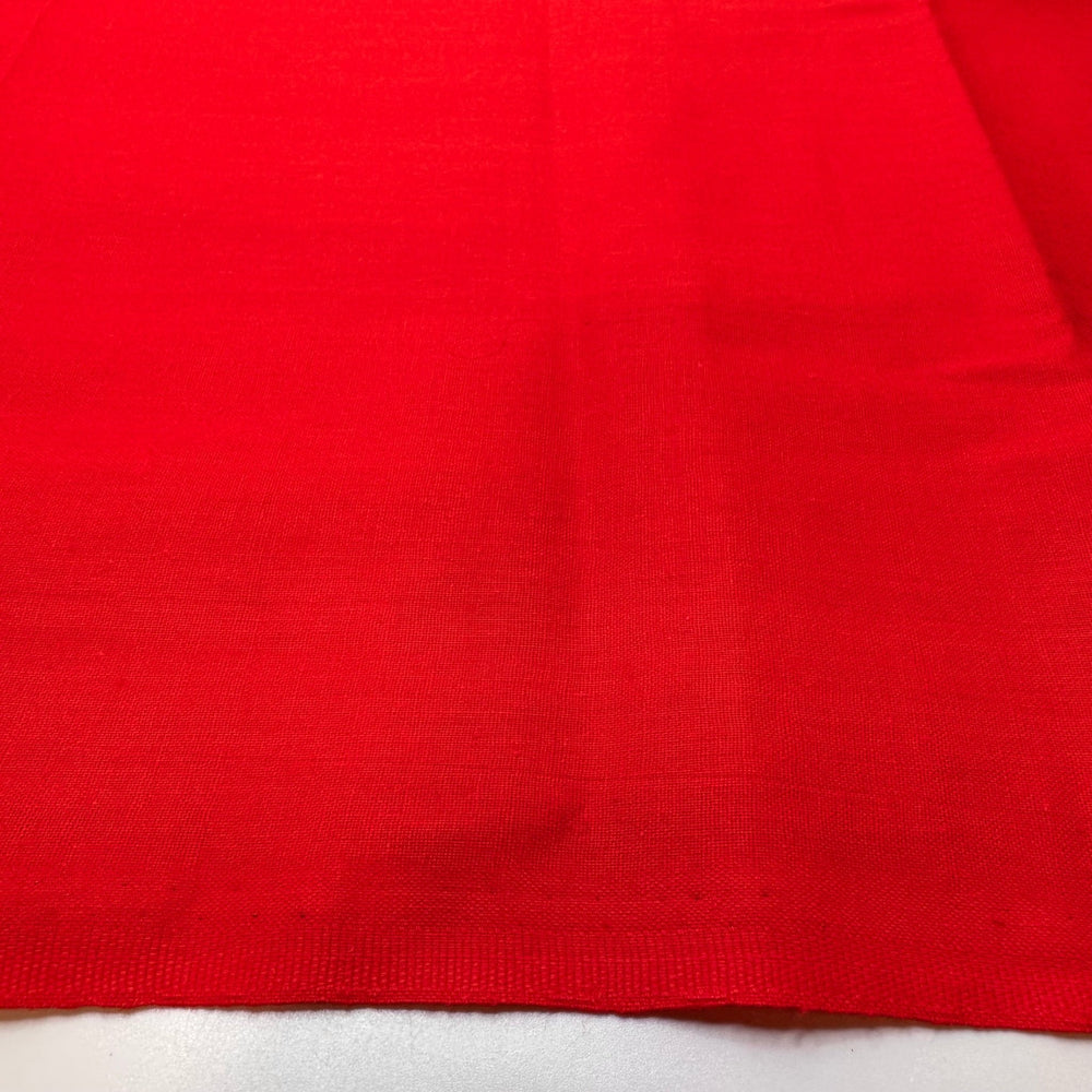 Clifford - Cotton Woven - Red - 1.4M Bundle - True Deadstock fabric Fabric by private - Sustainable Textile | FABCYCLE