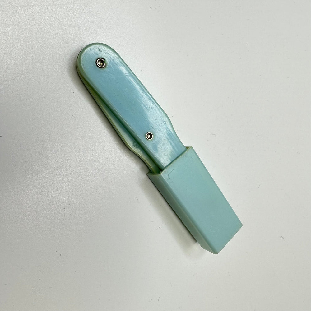 Clippers With Cover Tools - Light Blue/Silver - Individual - True Deadstock supplies Fabric by private - Sustainable Textile | FABCYCLE