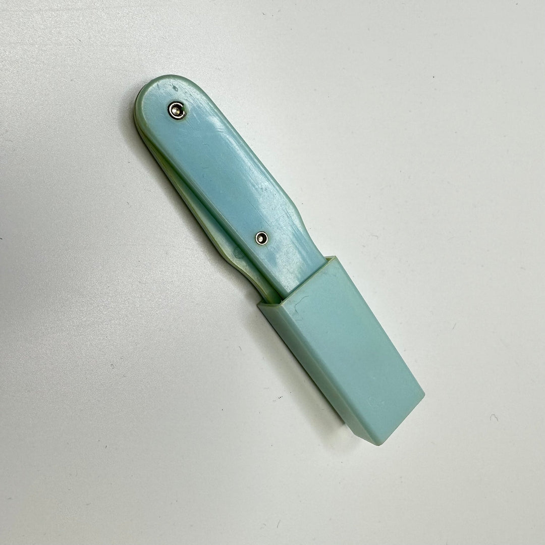 Clippers With Cover Tools - Light Blue/Silver - Individual - True Deadstock supplies Fabric by private - Sustainable Textile | FABCYCLE