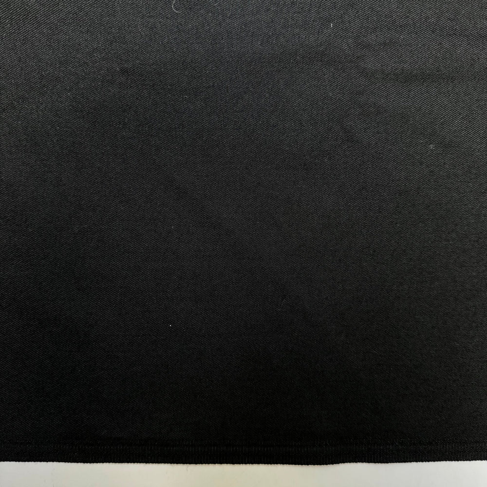 Cloak - Twill Weave Wool Blend Woven - Black - 1M Bundle - True Deadstock fabric Fabric by private - Sustainable Textile | FABCYCLE