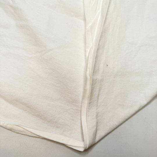 Clutch Or Handbag - Cotton Woven - White - 3.5M Bundle - True Deadstock fabric Fabric by private - Sustainable Textile | FABCYCLE
