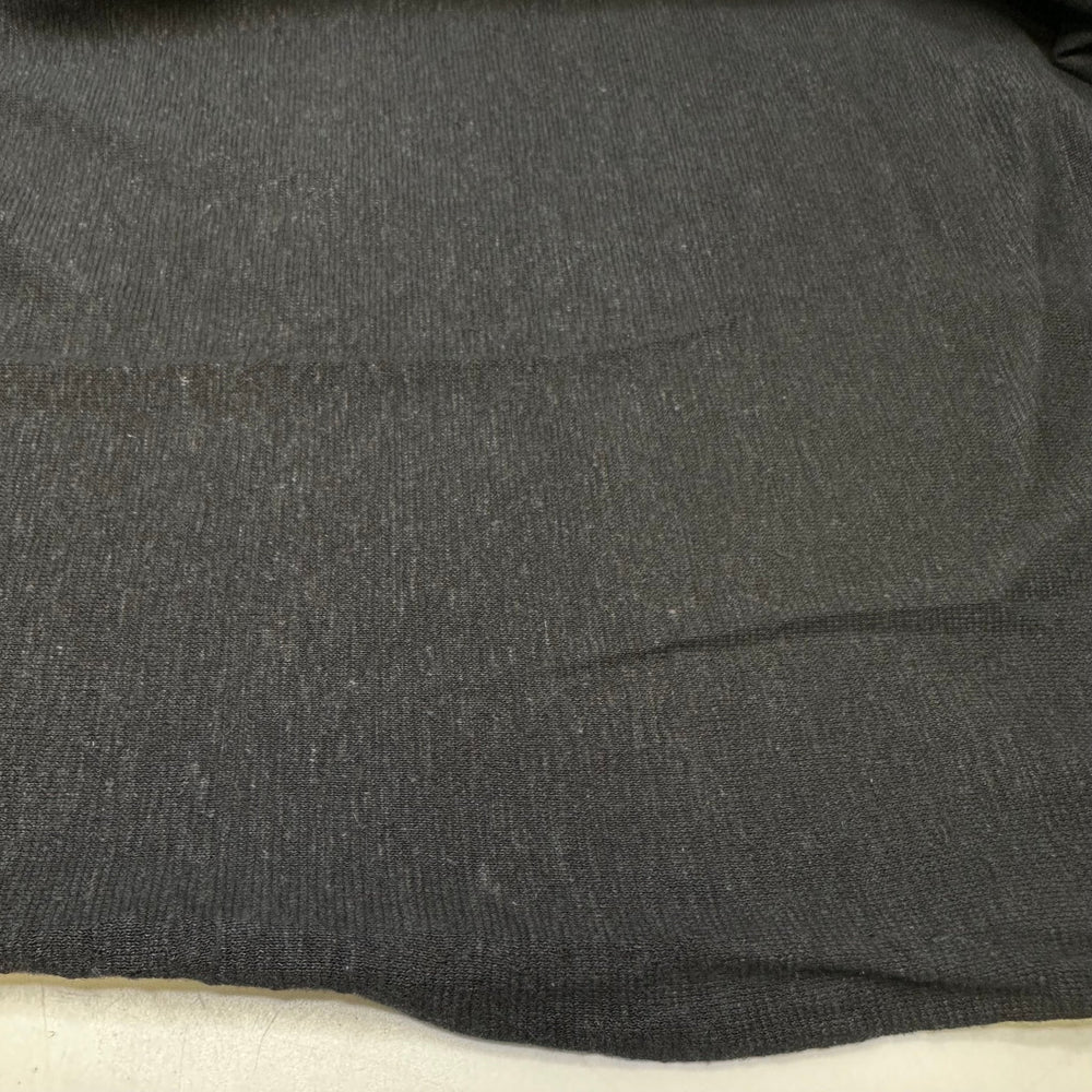 Coal Miners - Jersey Linen Blend Knit - Black - 3M Bundle - True Deadstock fabric Fabric by private - Sustainable Textile | FABCYCLE